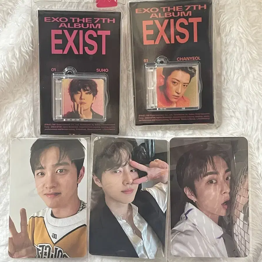 엑소 EXIST 디오, 수호, 시우민 포카 양도