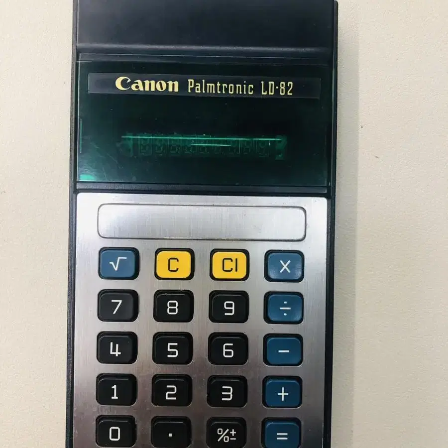 Canon Palmtronic LD-82 계산기