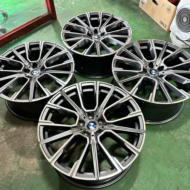 20인치 BMW G12 7시리즈 817M.st 건메탈폴리쉬 신품휠 1대분