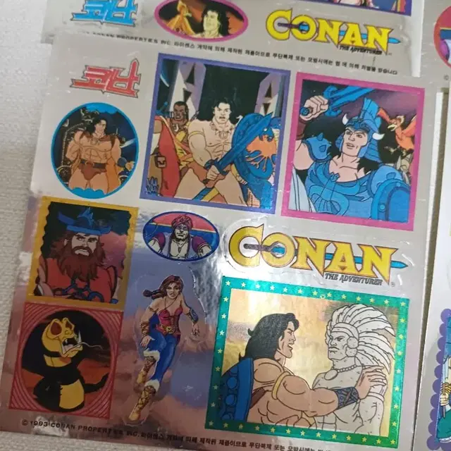 모험가 코난 Conan the Adventurer 코난 사가 스티커