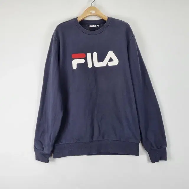 Z3921 휠라 레터링 맨투맨티셔츠 기모티셔츠 (남100) FILA