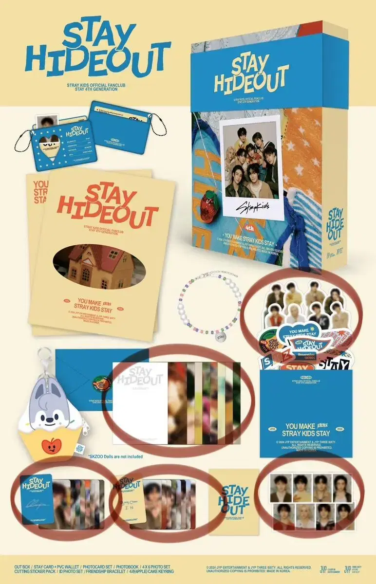 Straykids Stay 4 kit buncheol