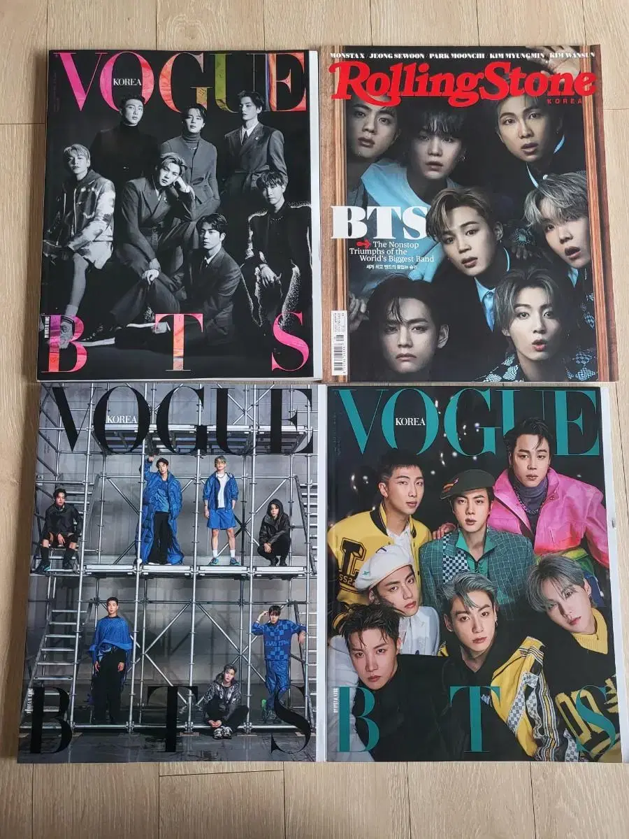 BTS 2022 Vogue Sells Rolling Stone Magazine