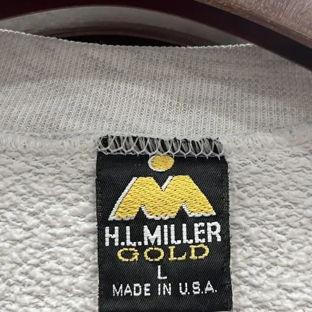 H.L.Miller 빈티지 MINNING 스웻셔츠