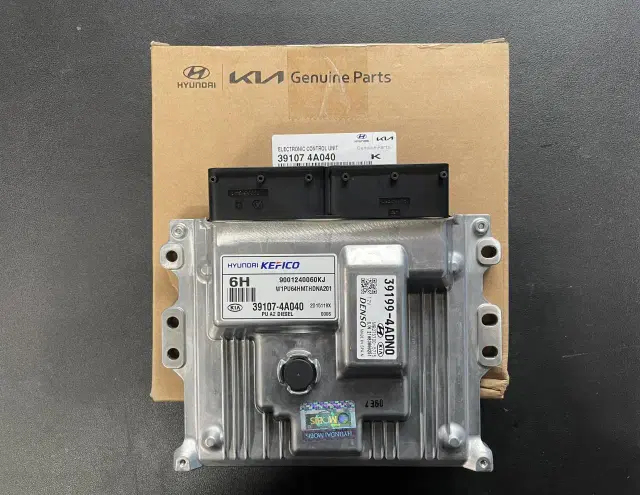 봉고3 ECU (케피코 덴소) 39107-4A040 리프로그래밍 새상품