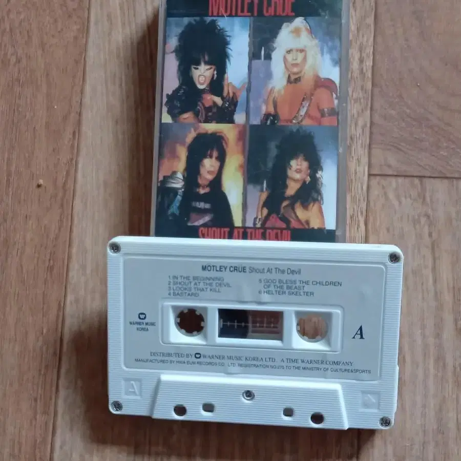 motley crue 머트리크루 카세트테이프