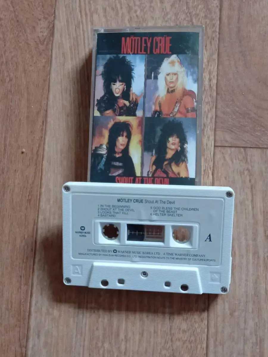 motley crue 머트리크루 카세트테이프