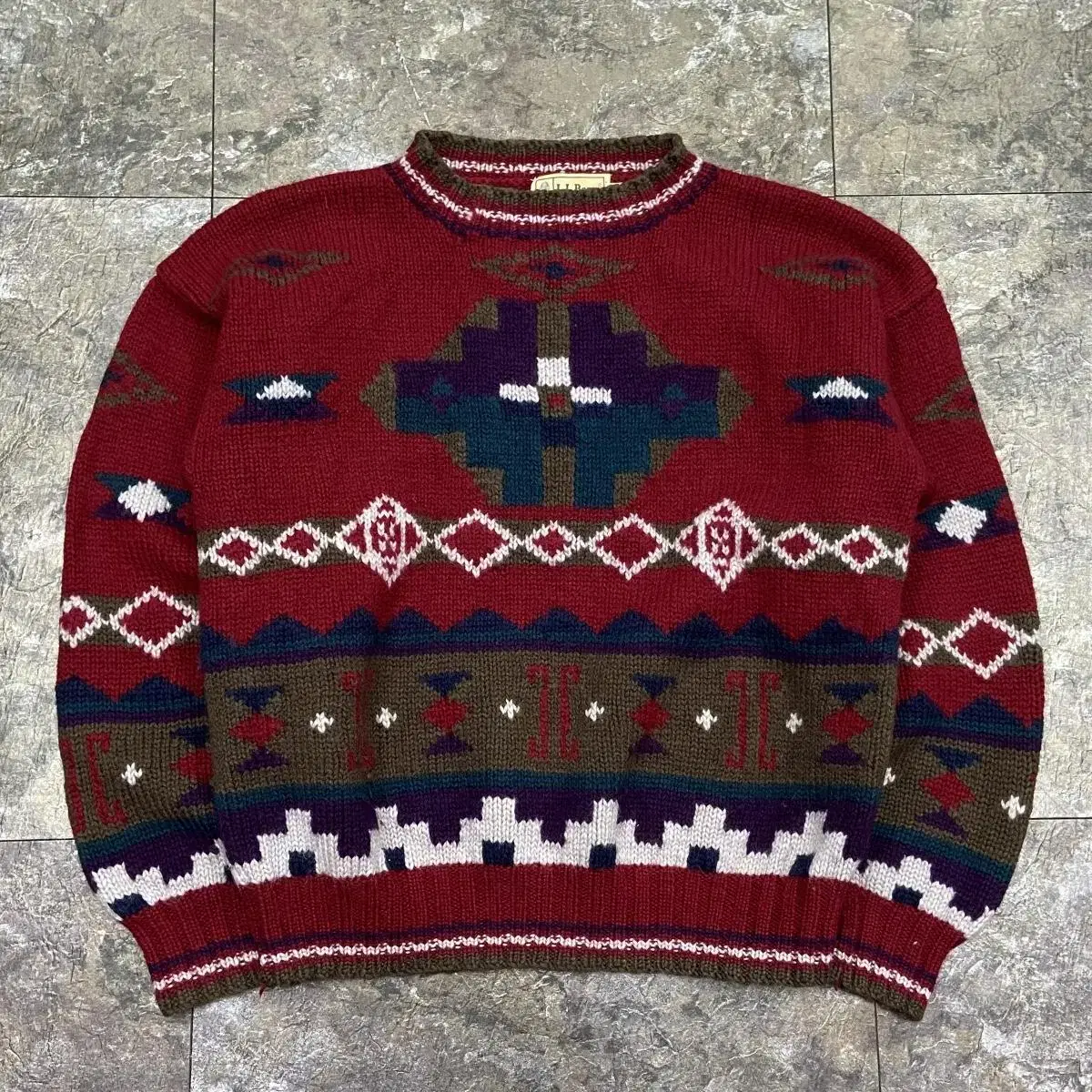 L Elvin Nordic Wool Sweater Knit