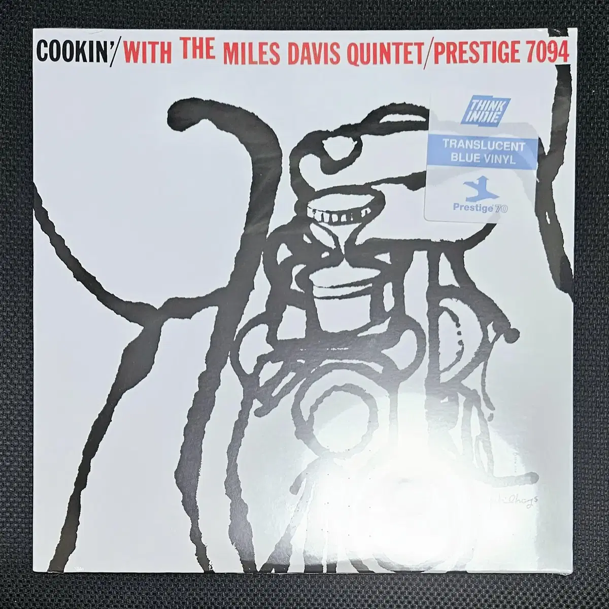 (LP) Miles Davis - Cookin' with 블루컬러 미개봉