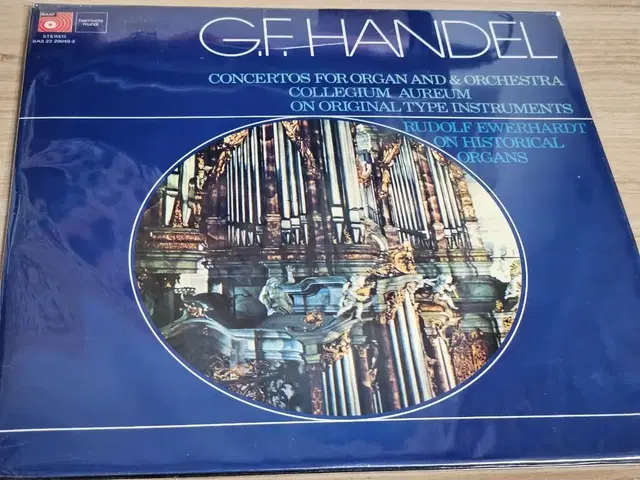 G.F. Handel Organ Concertos Vol.1 (수입2LP