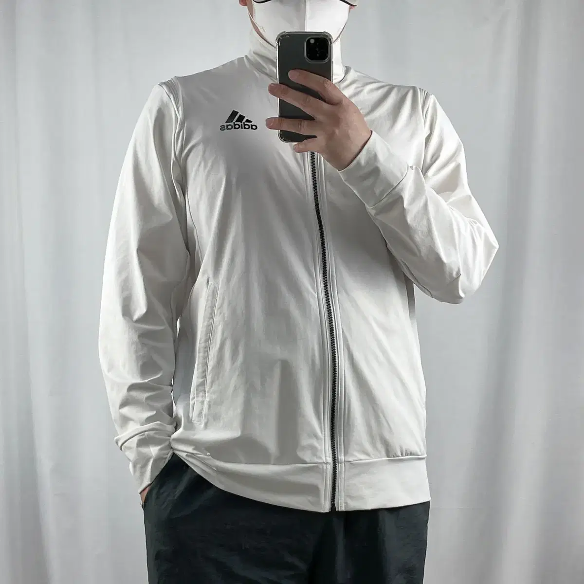 Adidas Motion White Training Jersey L .240118