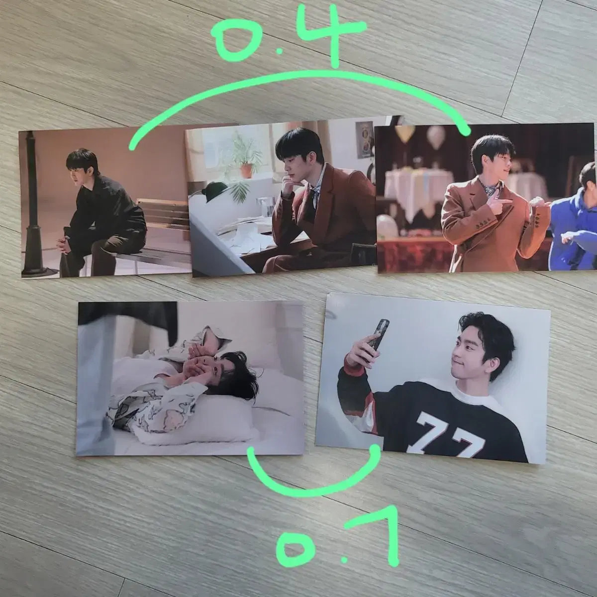 갓세븐 진영 공식 포카 포토카드 굿즈 got7 jinyoung