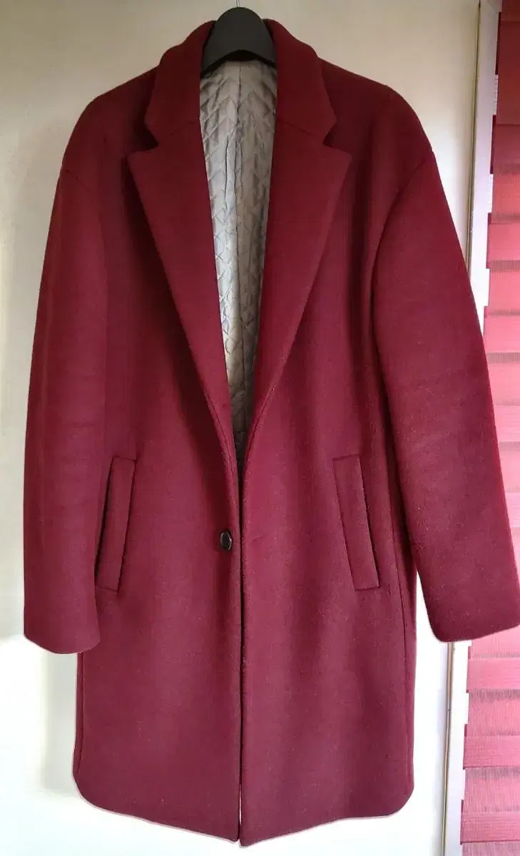 Neff Design Siom Burgundy Coat