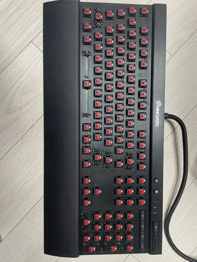 커세어 k70 lux 적축 기판 red led