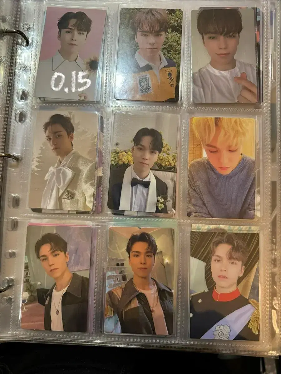 Seventeen photocard wts (vernon, dino)