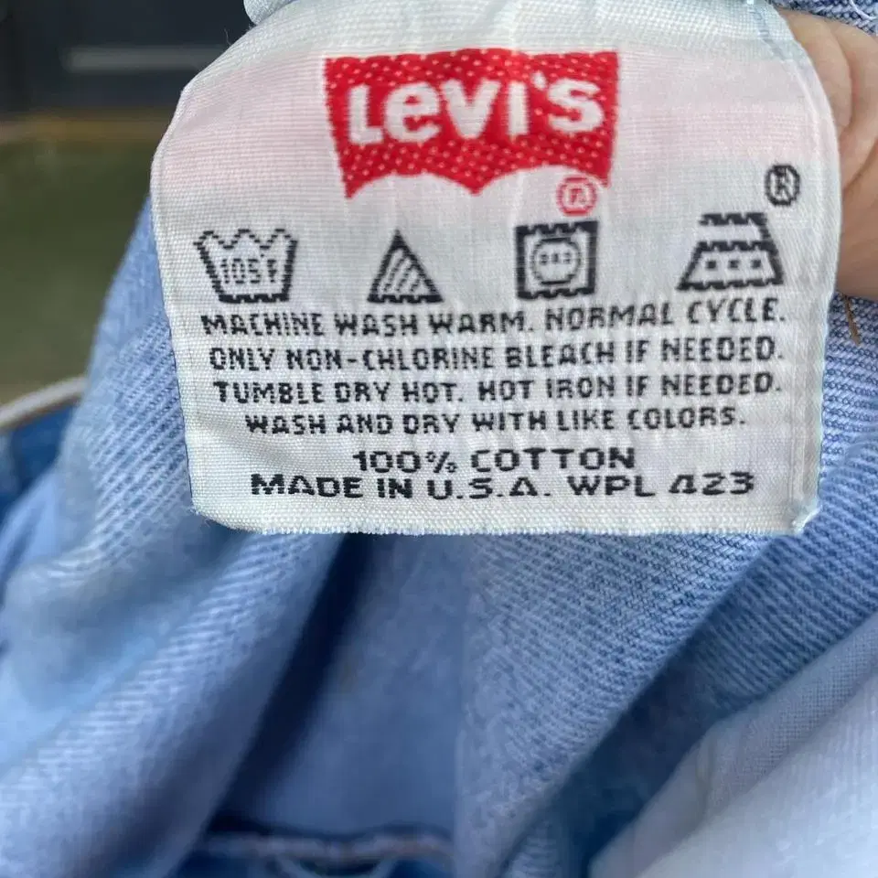 90's Levi's 501 cool stain denim jeans