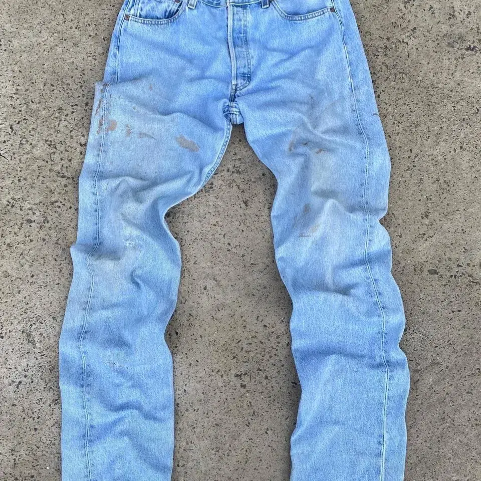 90's Levi's 501 cool stain denim jeans