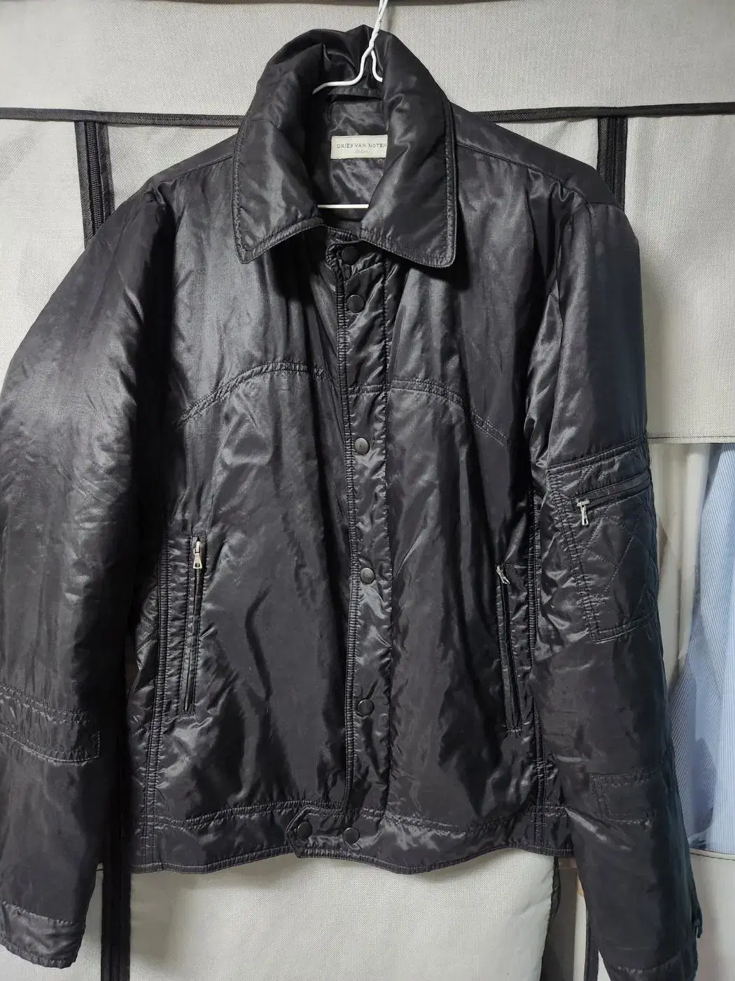 [M] Driss Vahn Norton Biker Coach Jacket sell 