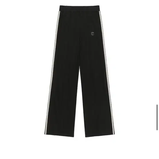 커렌트 FLARE TAPING PANTS [BLACK]