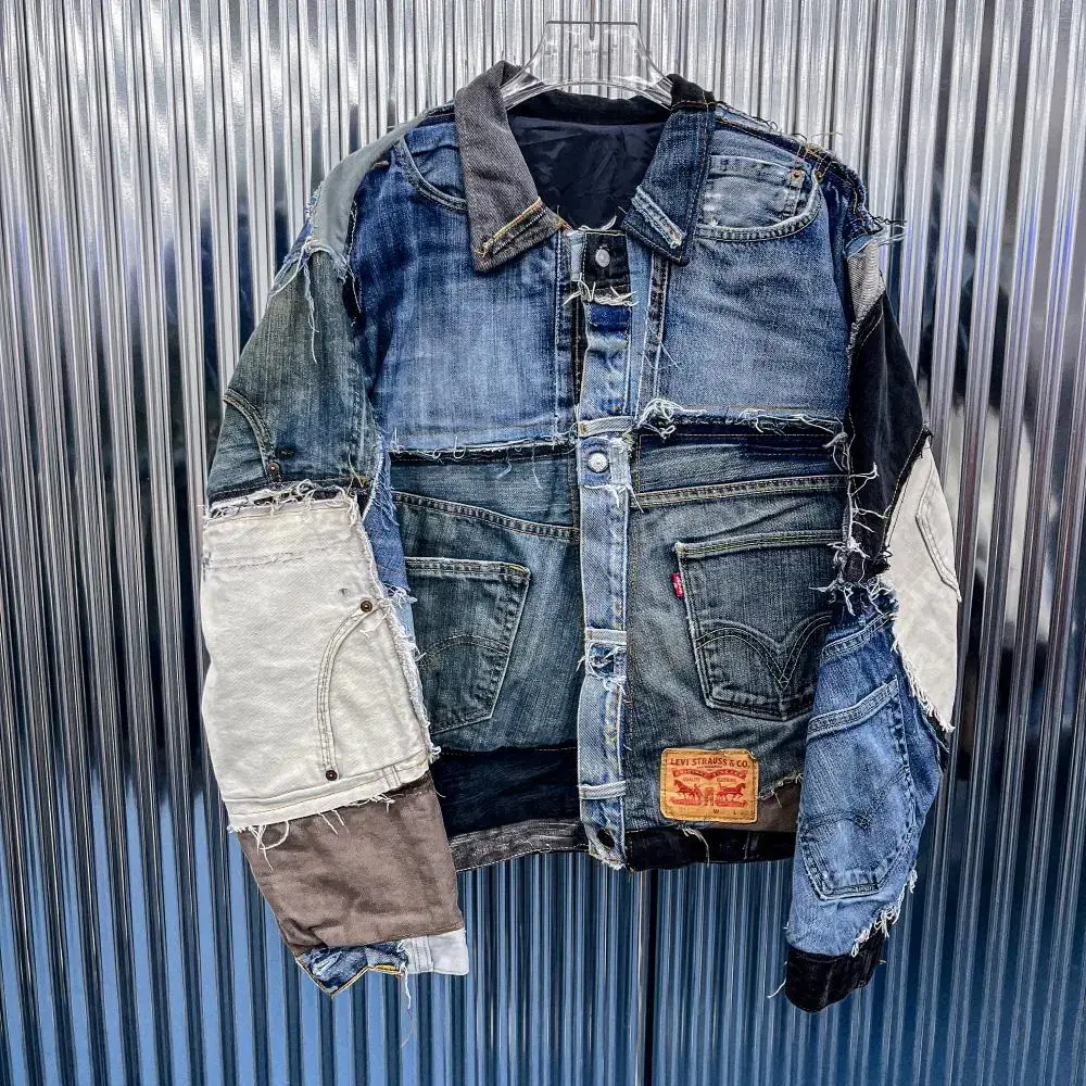 Levi's Remake Patchwork Denim Jacket (Domestic L) K201