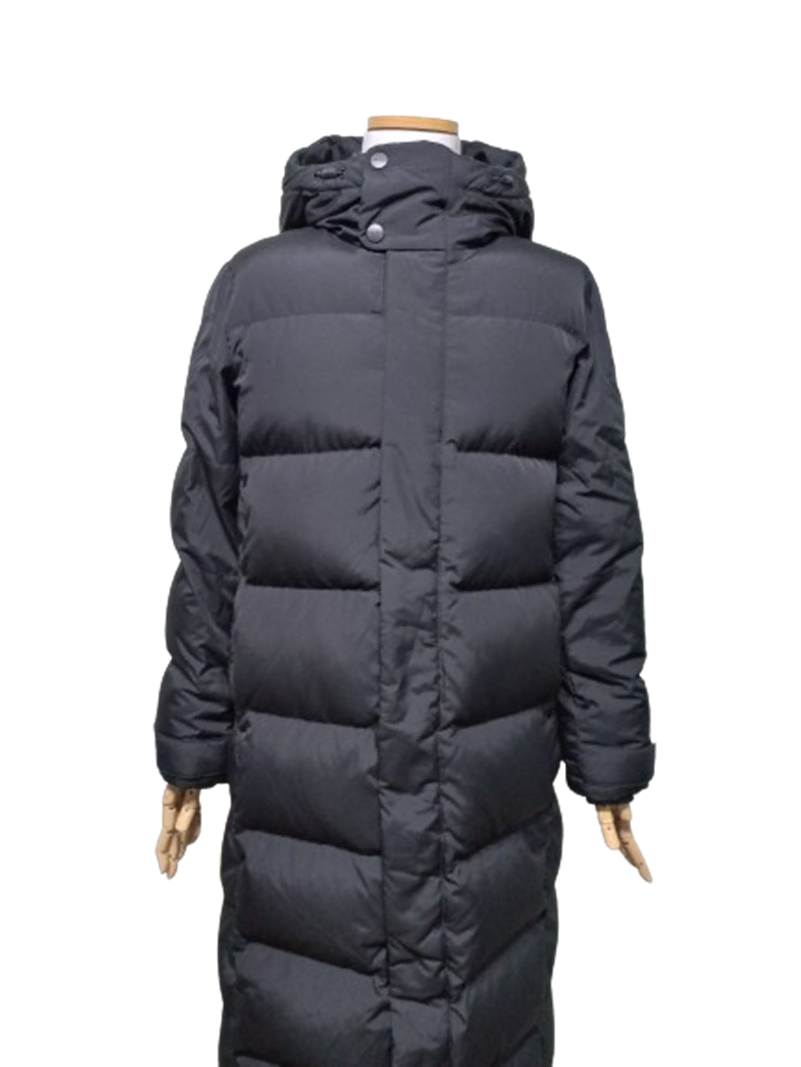 NOWSUM Men's Hooded Goose Down Long Padded Jumper95