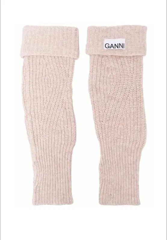 가니 핸드워머 ganni wool hand glove