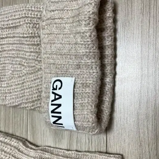 가니 핸드워머 ganni wool hand glove