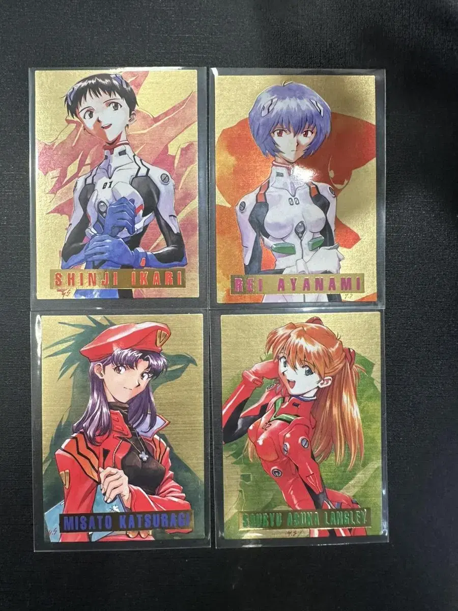 Sells 4 Evangelion Masters Ginka Characters in Bulk