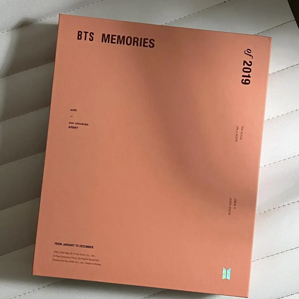 BTS Memories 2019 dvd sells