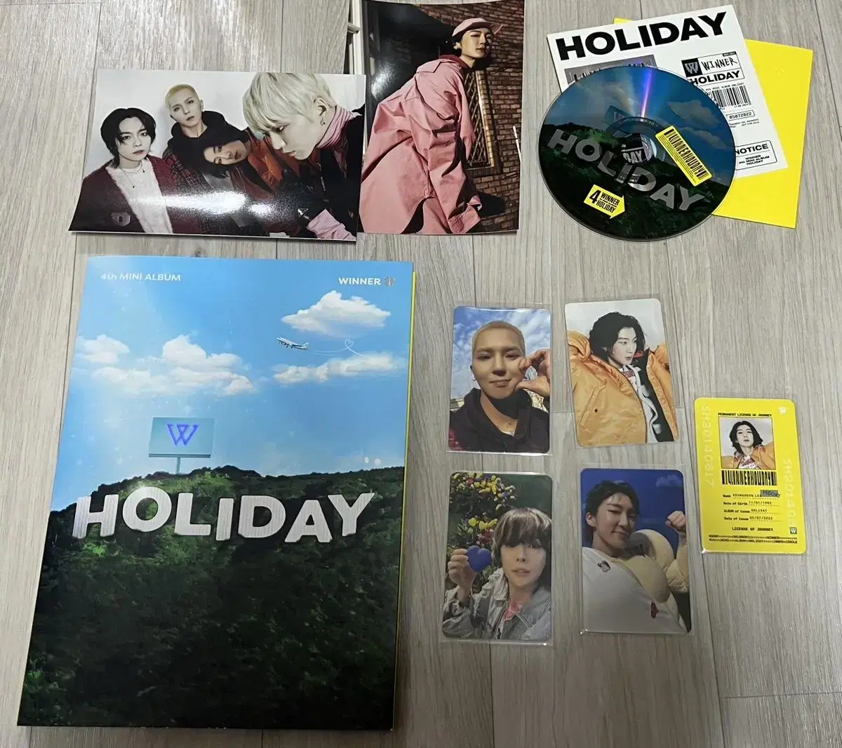 Winner Holiday album full dey version