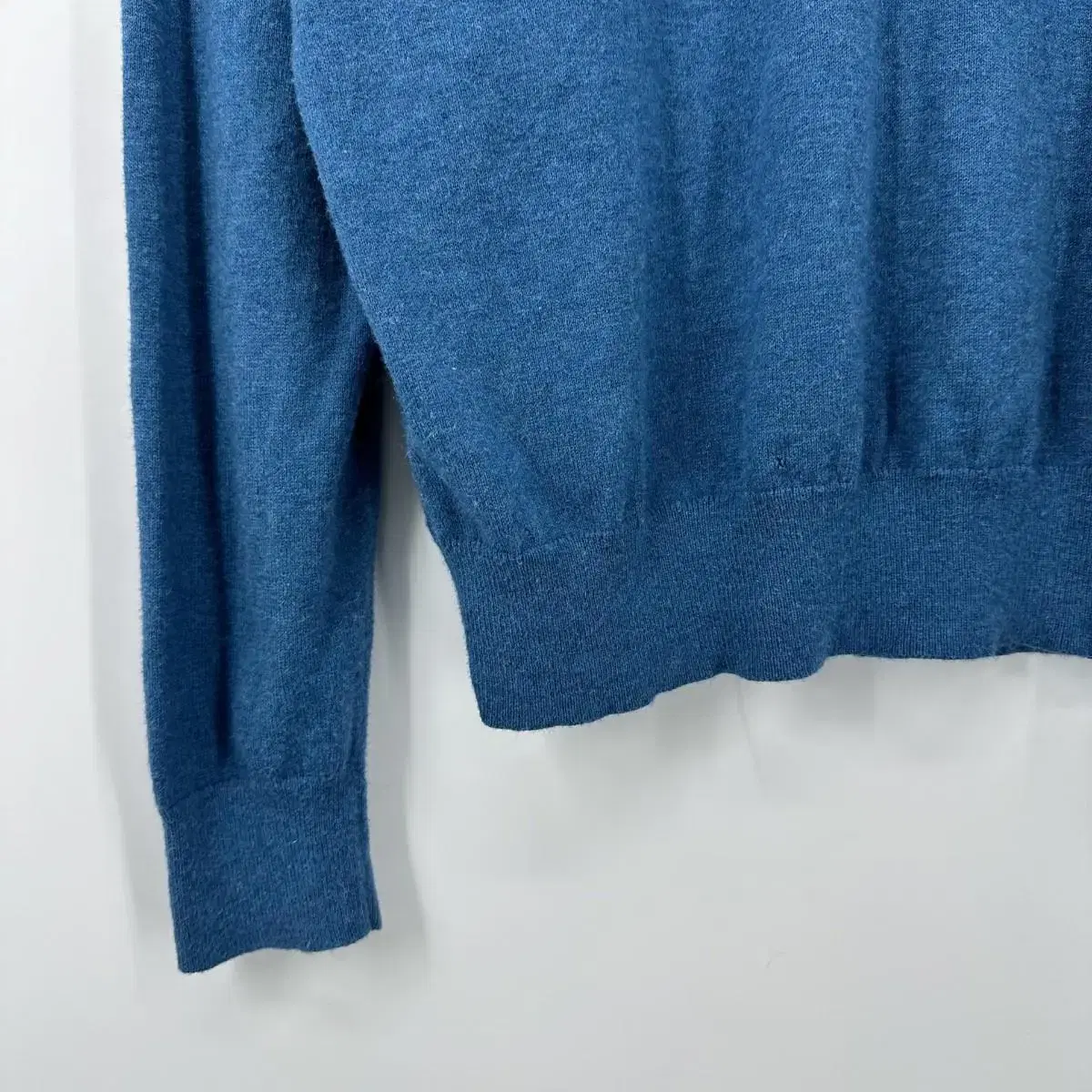 J.CREW 제이크루 브이넥 울 니트 (M size / BLUE)