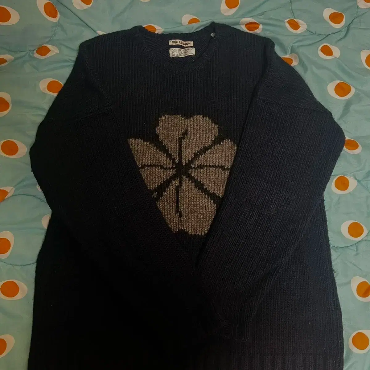 Our Legacy Clover Sweater OUR LEGACY POPOVER LUCKY CLOVER 48