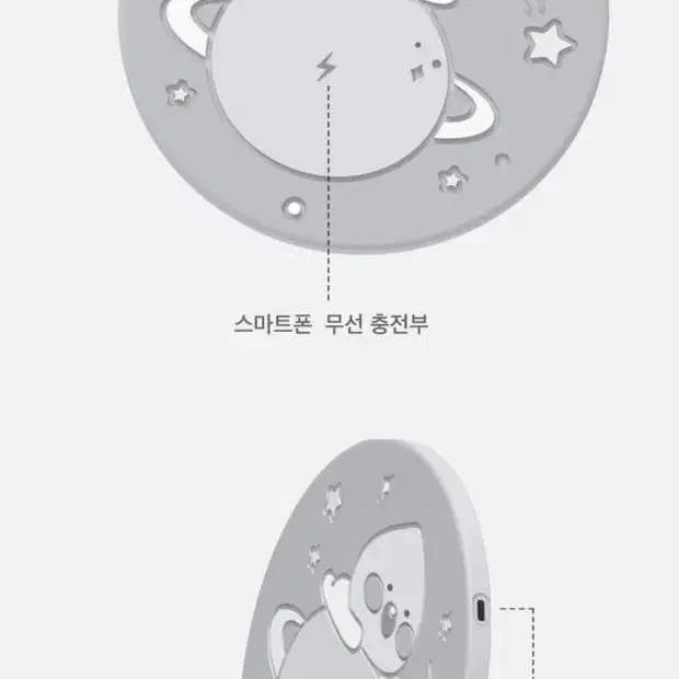 카카오프렌즈 어피치 무선충전패드