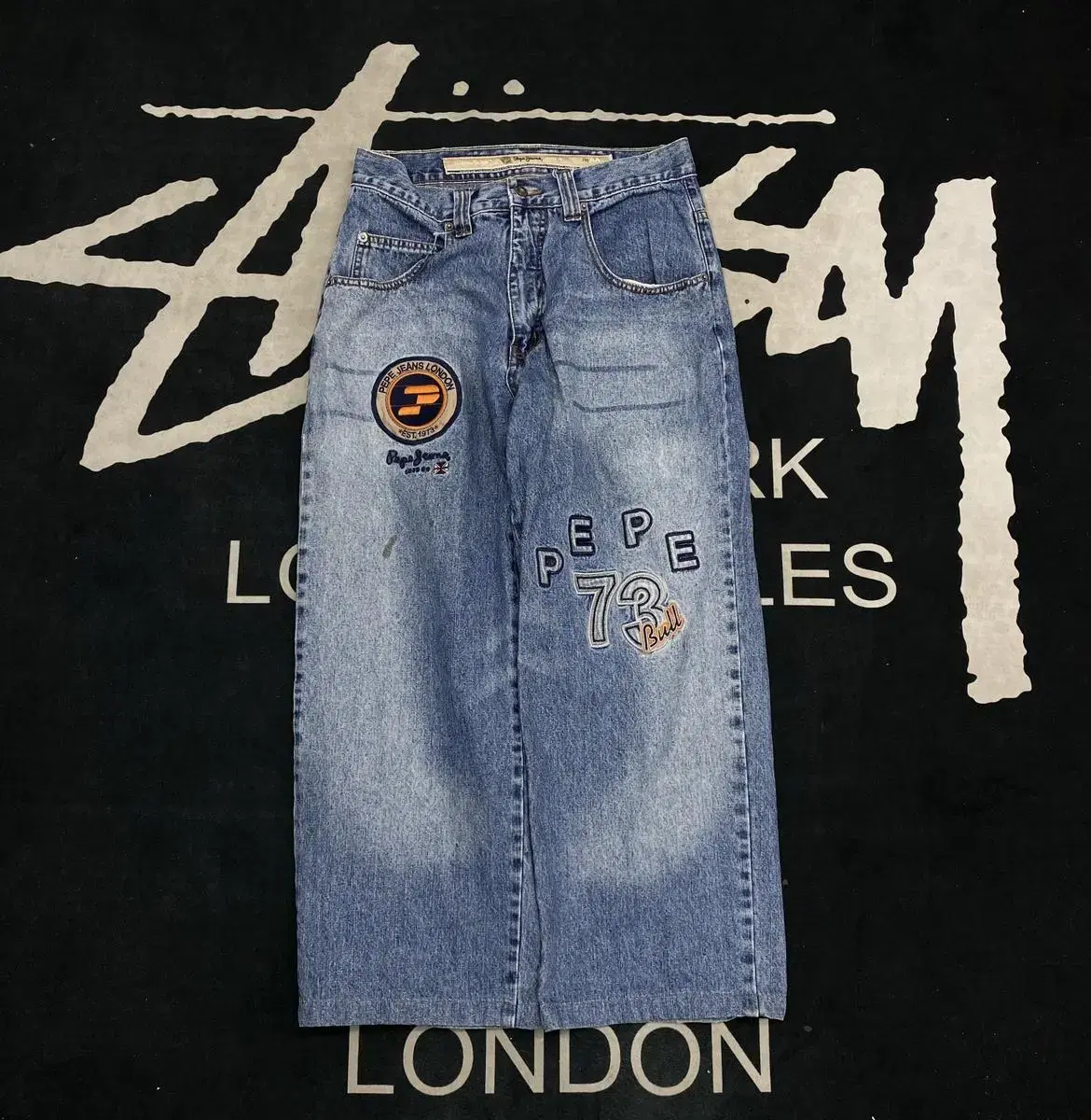 Pepe jeans Pepe jeans Embroidered washed denim32