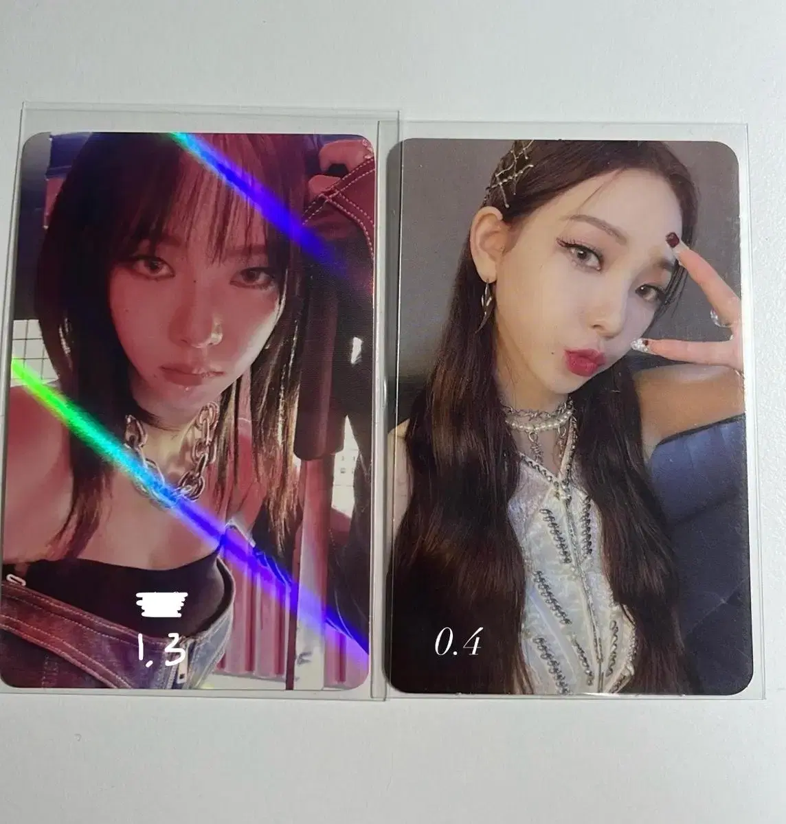 aespa karina winter ningning giselle photocard wts makestar ipsulina