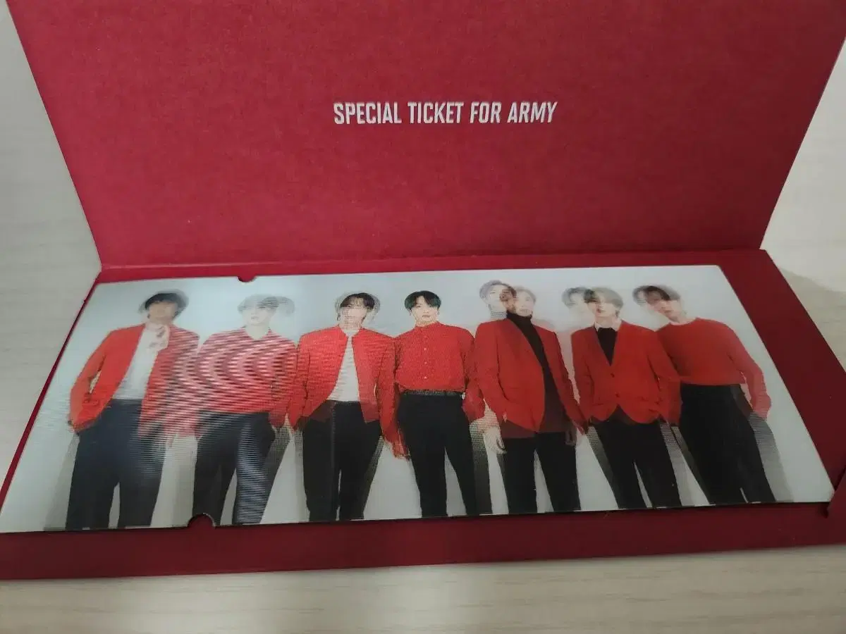 BTSLenticular Card