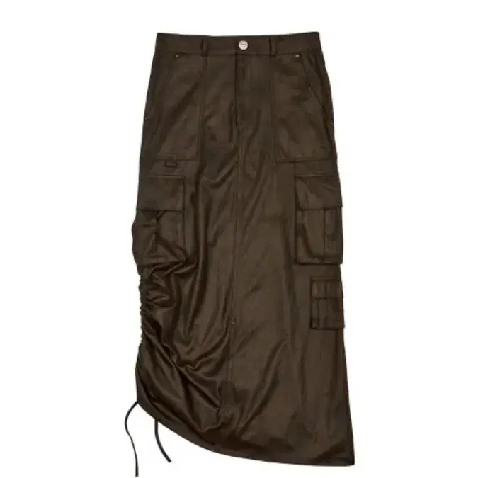 러브이즈트루 VL CARGO SKIRT(BROWN)