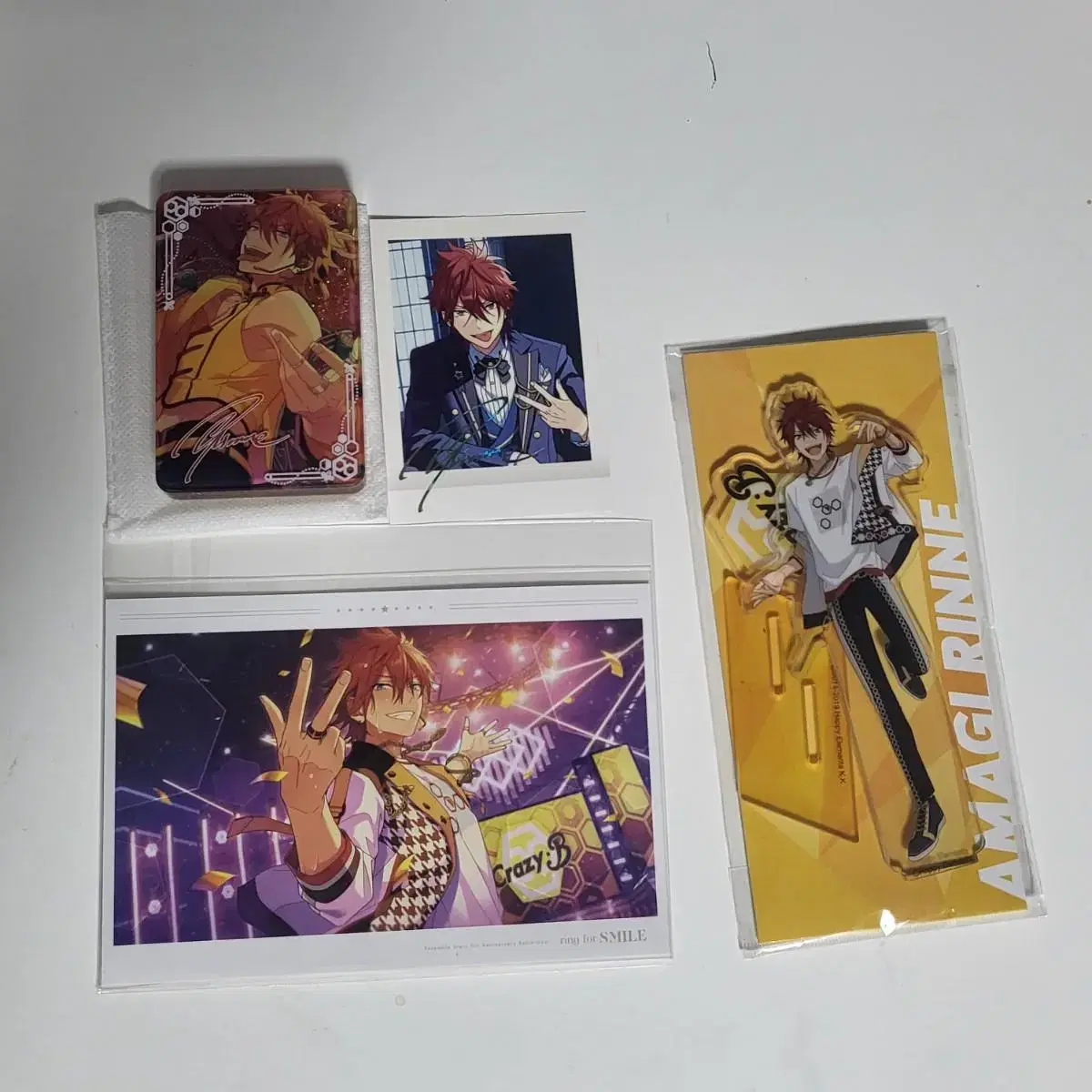 Linne Jungsta Yusakorota 5th Anniversary Pasha acrylic stand postcard