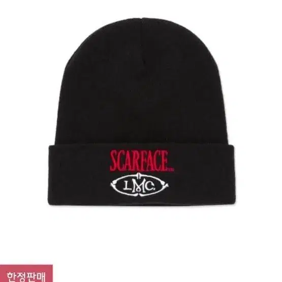 LMC X SCARFACE EMBLEM 엘엠씨 스카페이스 비니 한정판