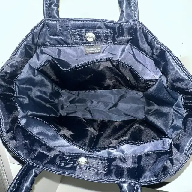 Porter flag tote bag (Navy)