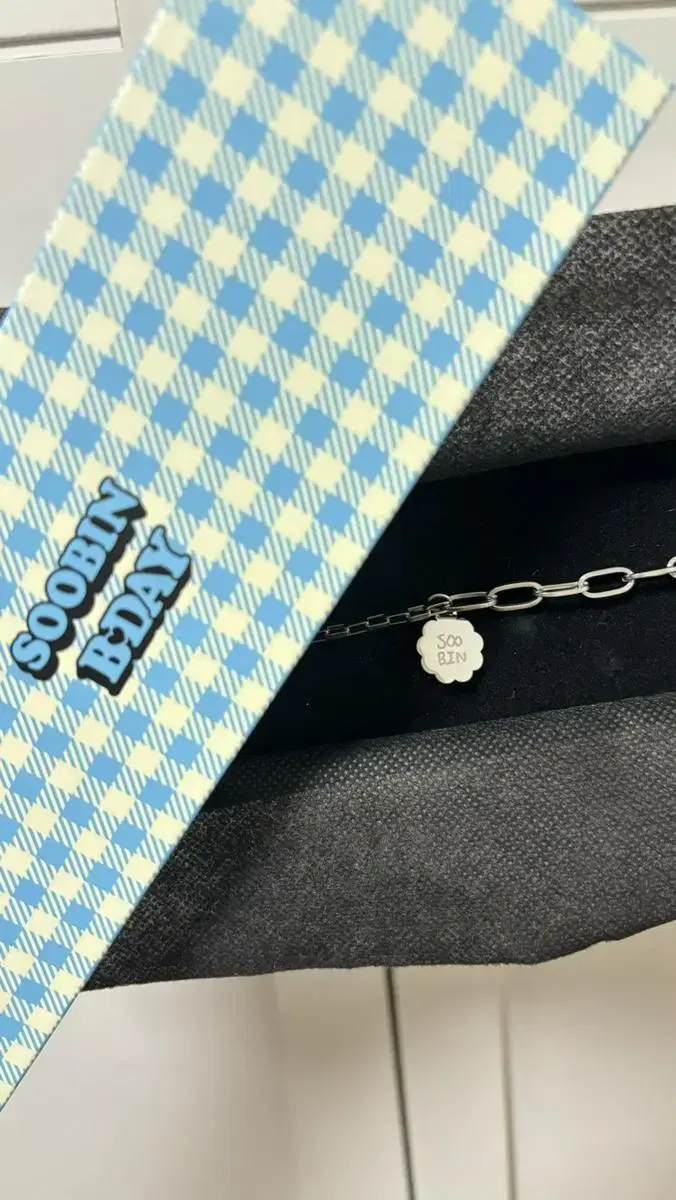 txt soobin birthday bracelet wts