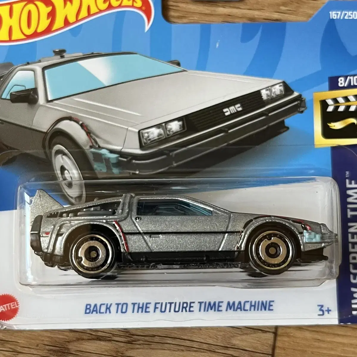 Hot Wheels Back to the Future Time Machine DMC DELOREAN