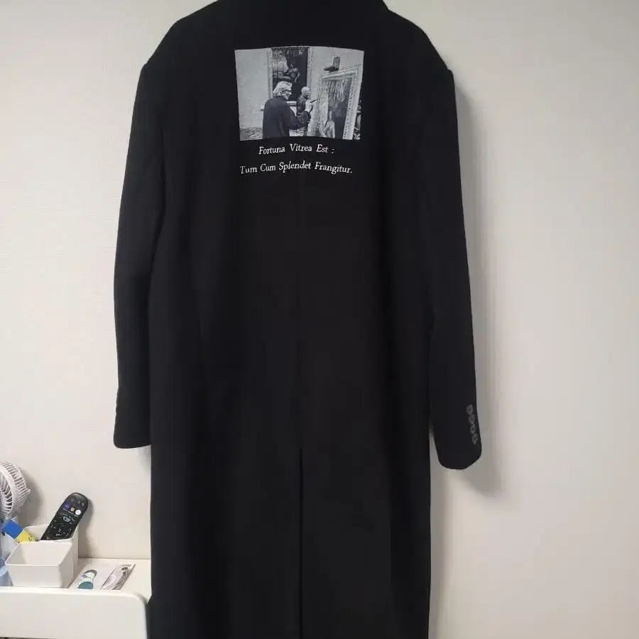 포블레스(4bless) 코트 Graphic Wool Long Coat