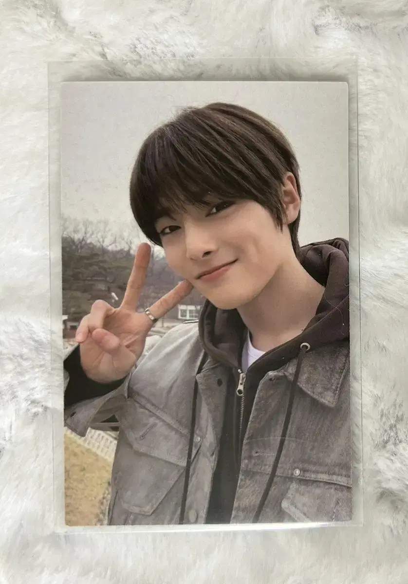 Straykids skz i.n distressed double sided alpo photocard