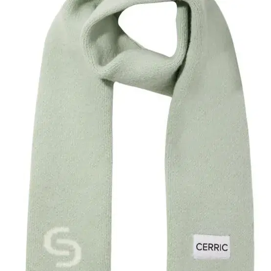 세릭 LOGO KNITTING MUFFLER / mint