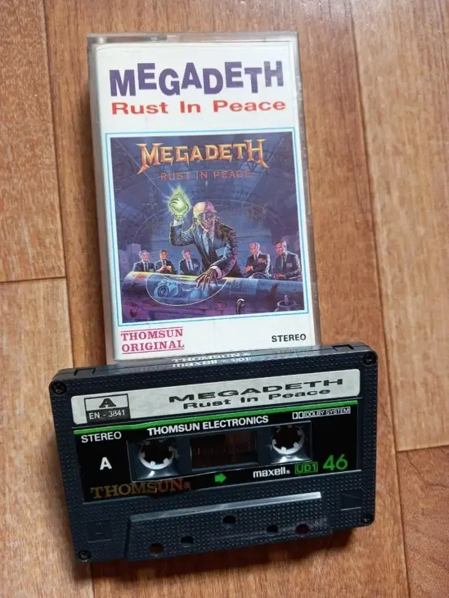 Megadeth 메가데스 수입 카세트테이프