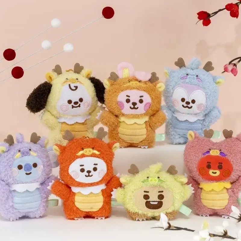 BT21일본 탓톤 베이비드래곤 마스코트 RJ 쿠키 슈키