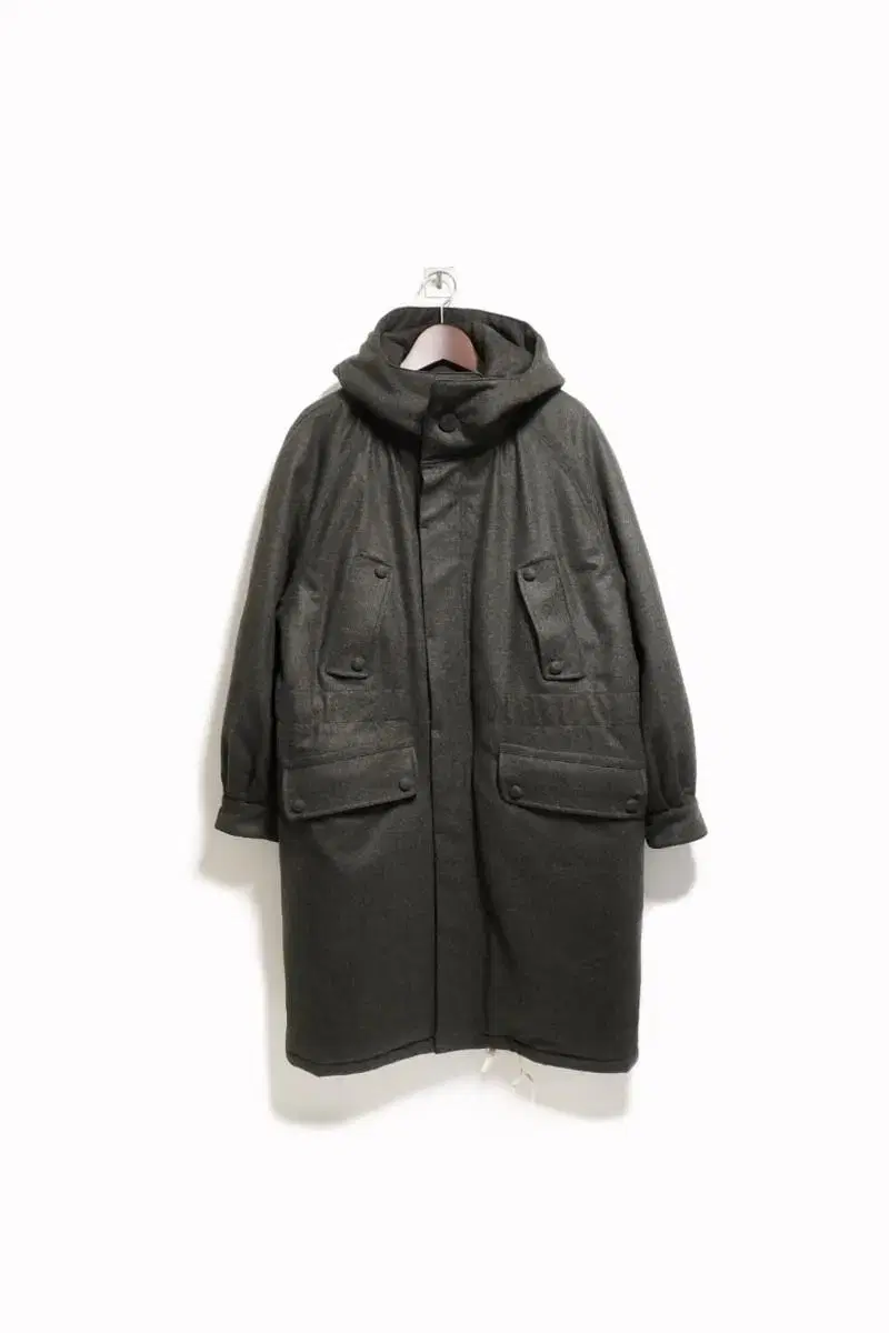 Document Padded Light Wool Parka Size L