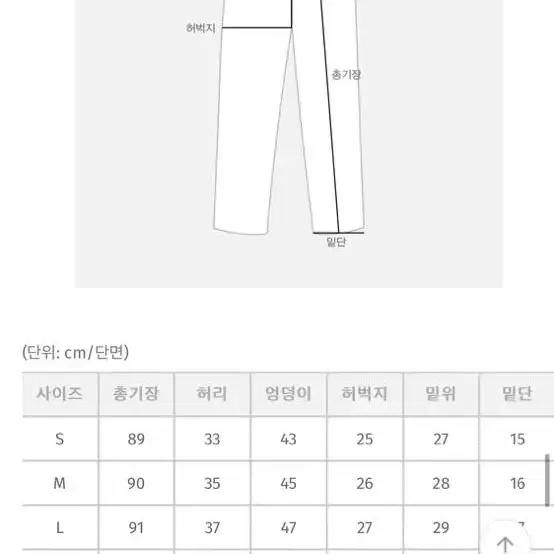 육육걸즈 쫀쫀속밴드일자핏팬츠 화이트 s