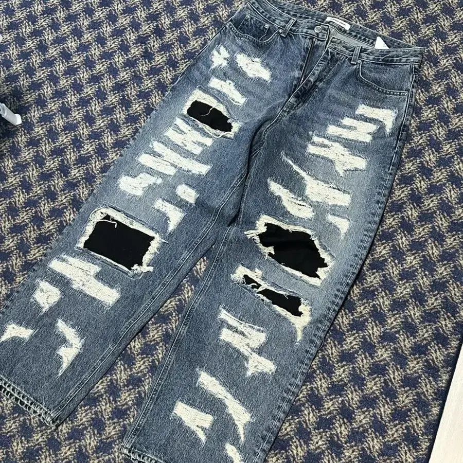 34size)브랜디드 615 HISHITOMO WARFARE JEANS